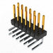 TSW-107-25-L-D-RA-013 by Samtec Inc. - CONNECTOR HEADER R/A 14POS 2.54MM