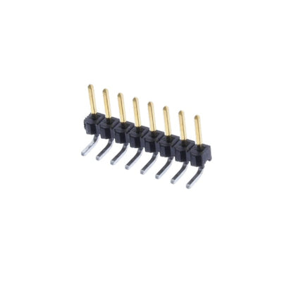 TSW-108-08-F-S-RA by Samtec Inc. - CONNECTOR HEADER R/A 8POS 2.54MM
