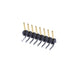 TSW-108-08-F-S-RA by Samtec Inc. - CONNECTOR HEADER R/A 8POS 2.54MM