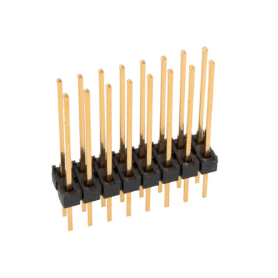 TSW-108-11-G-D by Samtec Inc. - CONNECTOR HEADER VERT 16POS 2.54MM