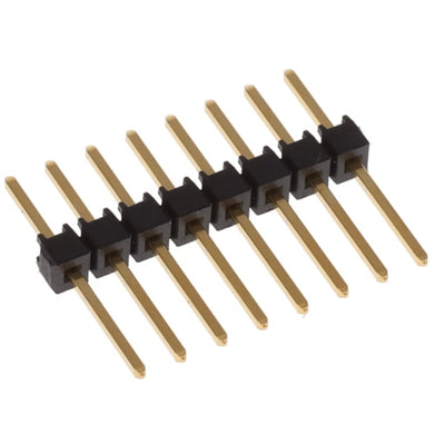 TSW-108-25-G-S by Samtec Inc. - CONNECTOR HEADER VERT 8POS 2.54MM