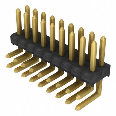 TSW-109-08-H-D-RA by Samtec Inc. - CONNECTOR HEADER R/A 18POS 2.54MM