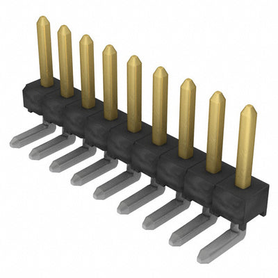 TSW-109-08-L-S-RA by Samtec Inc. - CONNECTOR HEADER R/A 9POS 2.54MM