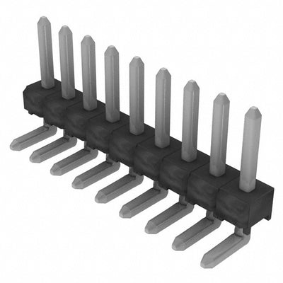 TSW-109-08-T-S-RA by Samtec Inc. - CONNECTOR HEADER R/A 9POS 2.54MM
