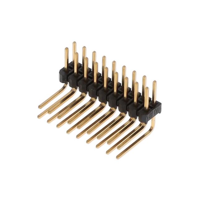 TSW-109-09-G-D-RA by Samtec Inc. - CONNECTOR HEADER R/A 18POS 2.54MM