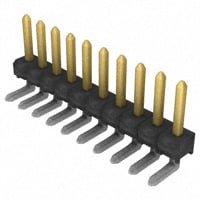 TSW-110-08-F-S-RA by Samtec Inc. - CONNECTOR HEADER R/A 10POS 2.54MM
