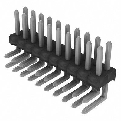 TSW-110-08-T-D-RA by Samtec Inc. - CONNECTOR HEADER R/A 20POS 2.54MM