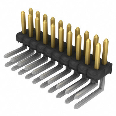 TSW-110-22-S-D-RA by Samtec Inc. - CONNECTOR HEADER R/A 20POS 2.54MM