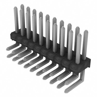 TSW-110-25-T-D-RA by Samtec Inc. - CONNECTOR HEADER R/A 20POS 2.54MM