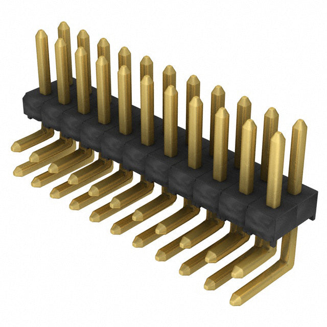 TSW-111-08-G-D-RA by Samtec Inc. - CONNECTOR HEADER R/A 22POS 2.54MM