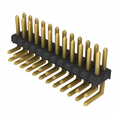 TSW-112-08-G-D-RA by Samtec Inc. - CONNECTOR HEADER R/A 24POS 2.54MM
