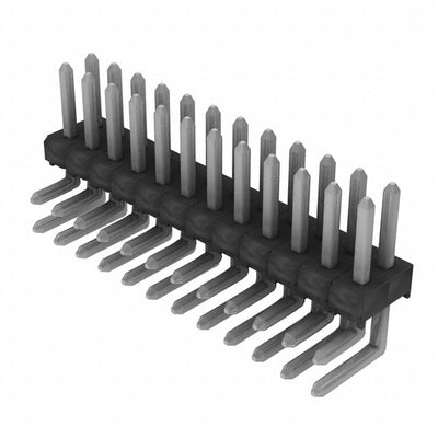 TSW-112-08-T-D-RA by Samtec Inc. - CONNECTOR HEADER R/A 24POS 2.54MM