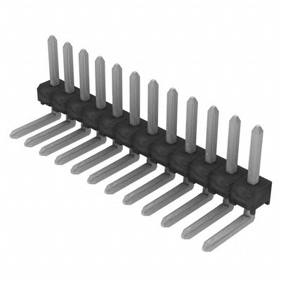 TSW-112-22-T-S-RA by Samtec Inc. - CONNECTOR HEADER R/A 12POS 2.54MM