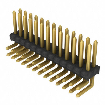 TSW-113-25-G-D-RA by Samtec Inc. - CONNECTOR HEADER R/A 26POS 2.54MM