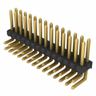 TSW-114-25-G-D-RA by Samtec Inc. - CONNECTOR HEADER R/A 28POS 2.54MM