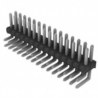 TSW-115-08-T-D-RA by Samtec Inc. - CONNECTOR HEADER R/A 30POS 2.54MM