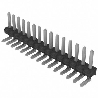 TSW-115-08-T-S-RA by Samtec Inc. - CONNECTOR HEADER R/A 15POS 2.54MM