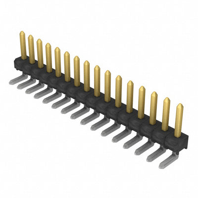 TSW-116-08-S-S-RA by Samtec Inc. - CONNECTOR HEADER R/A 16POS 2.54MM