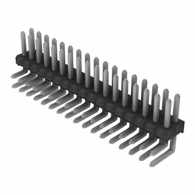 TSW-117-08-T-D-RA by Samtec Inc. - CONNECTOR HEADER R/A 34POS 2.54MM