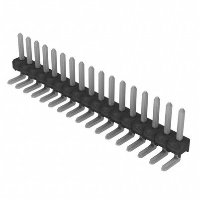 TSW-117-08-T-S-RA by Samtec Inc. - CONNECTOR HEADER R/A 17POS 2.54MM