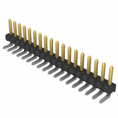TSW-118-08-L-S-RA by Samtec Inc. - CONNECTOR HEADER R/A 18POS 2.54MM