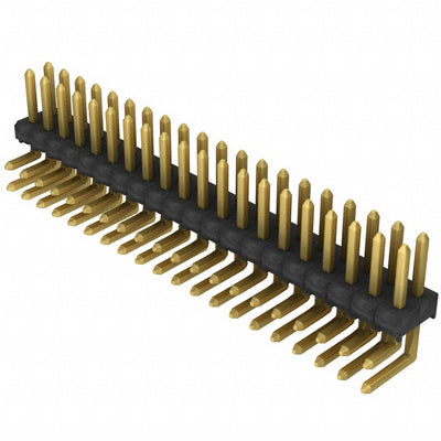 TSW-120-08-G-D-RA by Samtec Inc. - CONNECTOR HEADER R/A 40POS 2.54MM