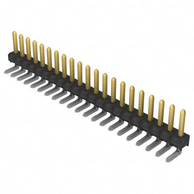 TSW-121-08-S-S-RA by Samtec Inc. - CONNECTOR HEADER R/A 21POS 2.54MM