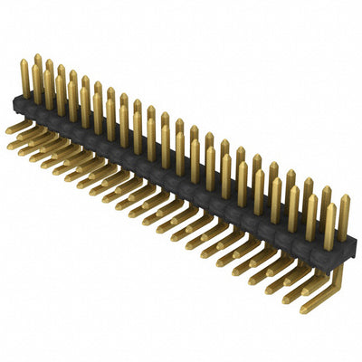 TSW-122-08-G-D-RA by Samtec Inc. - CONNECTOR HEADER R/A 44POS 2.54MM