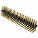 TSW-122-08-G-D-RA by Samtec Inc. - CONNECTOR HEADER R/A 44POS 2.54MM