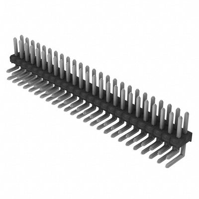 TSW-125-08-T-D-RA by Samtec Inc. - CONNECTOR HEADER R/A 50POS 2.54MM