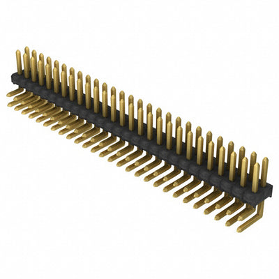 TSW-127-08-G-D-RA by Samtec Inc. - CONNECTOR HEADER R/A 54POS 2.54MM
