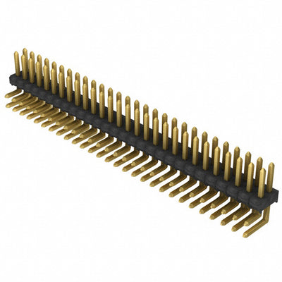 TSW-128-08-G-D-RA by Samtec Inc. - CONNECTOR HEADER R/A 56POS 2.54MM