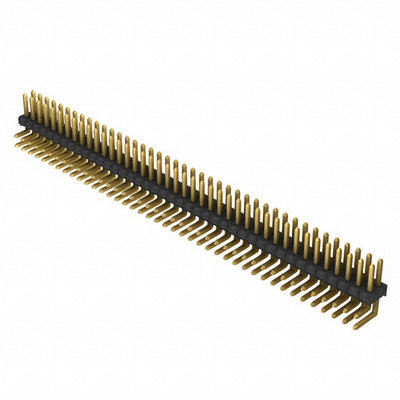 TSW-141-08-G-D-RA by Samtec Inc. - CONNECTOR HEADER R/A 82POS 2.54MM
