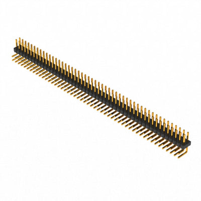 TSW-150-08-G-D-RA by Samtec Inc. - CONNECTOR HEADER R/A 100P 2.54MM