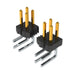 TSW-137-08-S-D-RA by Samtec Inc. - CONNECTOR HEADER R/A 74POS 2.54MM