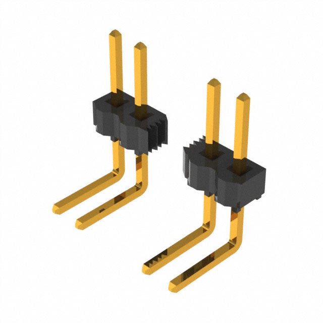 TSW-108-09-G-S-RE by Samtec Inc. - CONNECTOR HEADER R/A 8POS 2.54MM