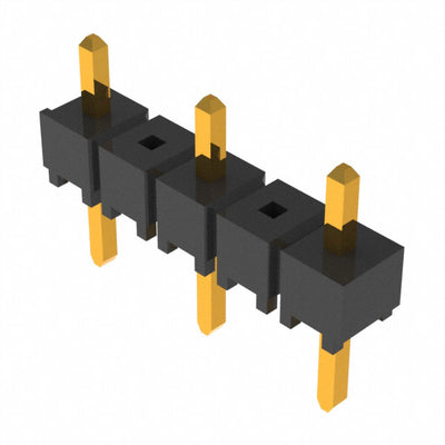 TSW-203-05-G-S by Samtec Inc. - CONNECTOR HEADER VERT 3POS 5.08MM