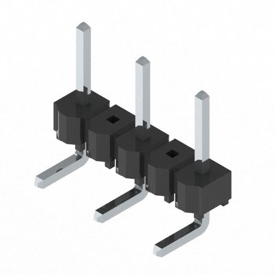 TSW-203-08-T-S-RA by Samtec Inc. - CONNECTOR HEADER R/A 3POS 5.08MM