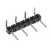 TSW-204-08-T-S-RA by Samtec Inc. - CONNECTOR HDR .100"" 4POS