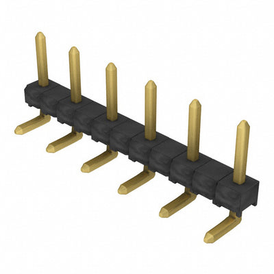 TSW-206-08-T-S-RA by Samtec Inc. - CONNECTOR HEADER R/A 6POS 5.08MM