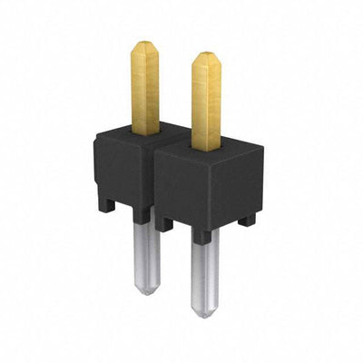 TSW-102-06-L-S by Samtec Inc. - CONNECTOR HEADER VERT 2POS 2.54MM