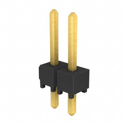 TSW-102-07-G-S by Samtec Inc. - CONNECTOR HEADER VERT 2POS 2.54MM