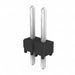 TSW-102-23-T-S by Samtec Inc. - CONNECTOR HEADER VERT 2POS 2.54MM