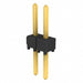 TSW-102-26-G-S by Samtec Inc. - CONNECTOR HEADER VERT 2POS 2.54MM