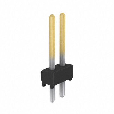 TSW-101-14-L-D by Samtec Inc. - CONNECTOR HEADER VERT 2POS