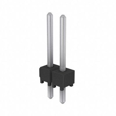 TSW-102-25-T-S by Samtec Inc. - CONNECTOR HEADER VERT 2POS 2.54MM