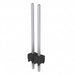TSW-102-17-T-S by Samtec Inc. - CONNECTOR HEADER VERT 2POS 2.54MM