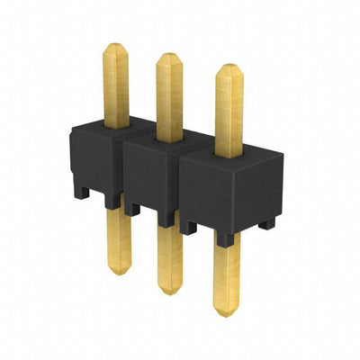 TSW-103-05-G-S by Samtec Inc. - CONNECTOR HEADER VERT 3POS 2.54MM