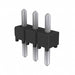 TSW-103-05-T-S by Samtec Inc. - CONNECTOR HEADER VERT 3POS 2.54MM