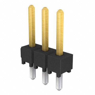 TSW-103-07-F-S by Samtec Inc. - CONNECTOR HEADER VERT 3POS 2.54MM